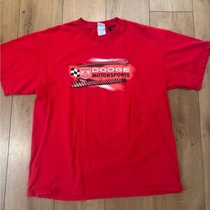Dodge Motorsports Red Men's Short Sleeve Tee